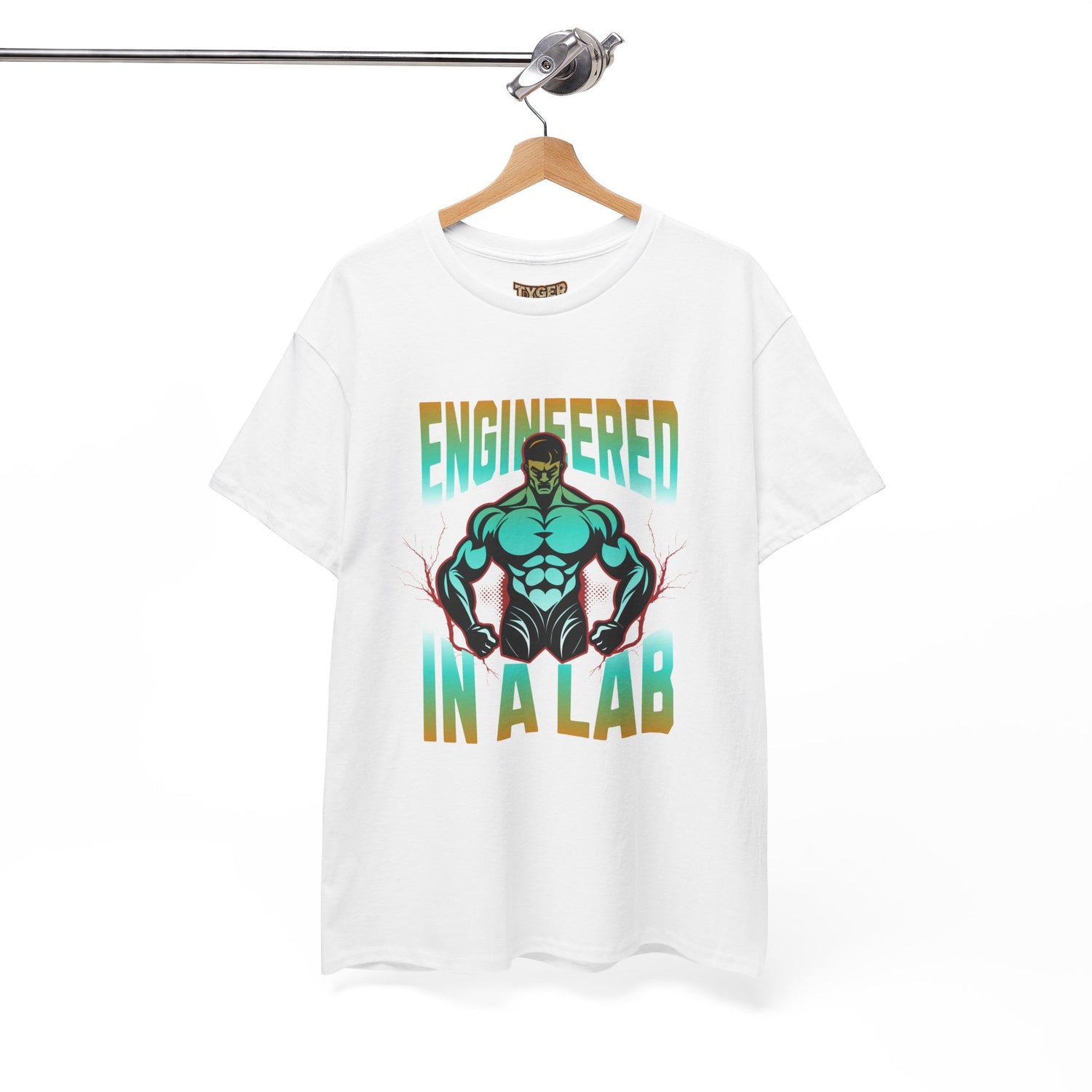 Engineered in a Lab T-Shirt — Muscle Science Gym Tee