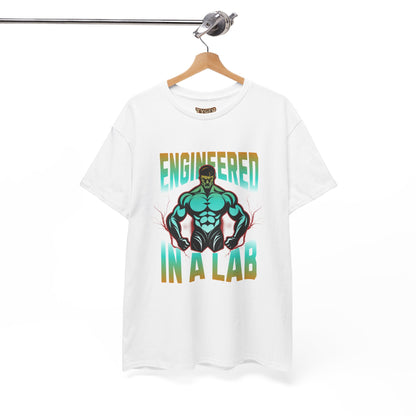 Engineered in a Lab T-Shirt — Muscle Science Gym Tee