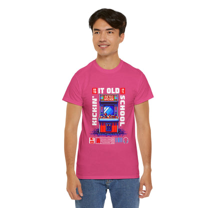 Old School Arcade T-Shirt — "Kickin&