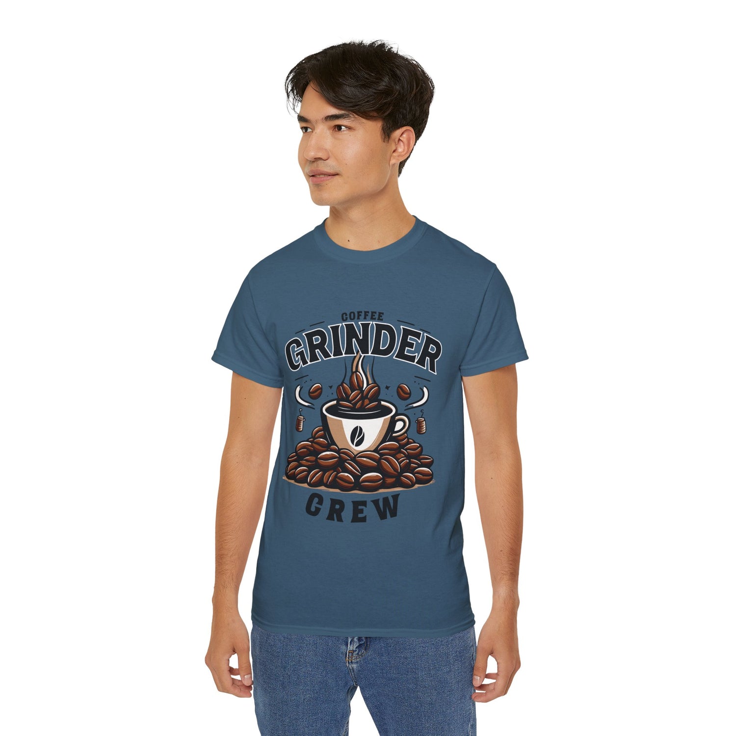 Coffee Grinder Unisex Cotton Tee
