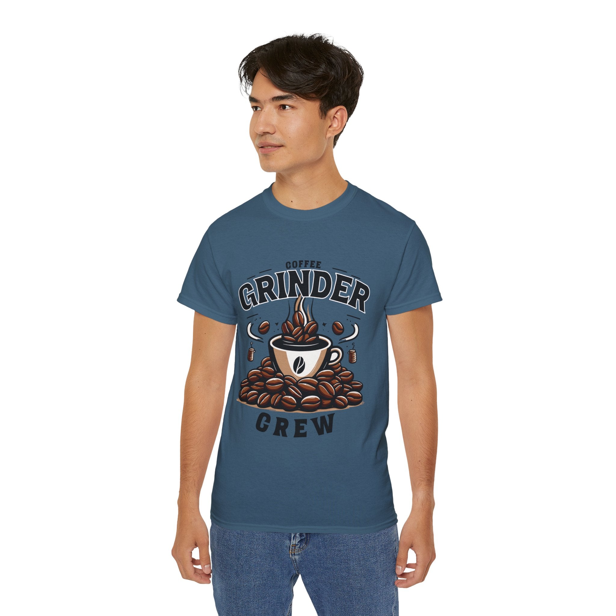 Coffee Grinder Unisex Cotton Tee
