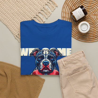 Dog Fight Boxing Dog T-Shirt — Welcome To The Dog Fight Graphic Tee