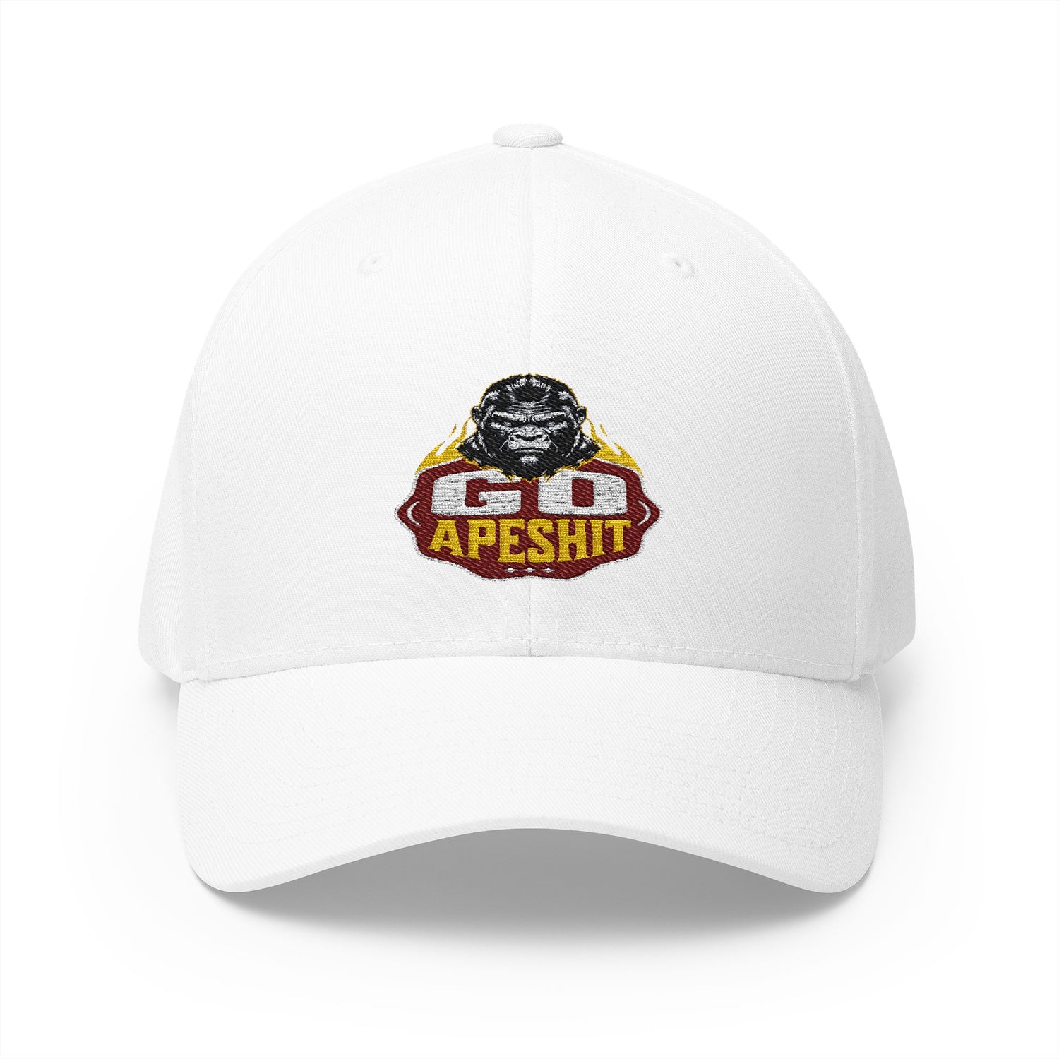 GO APESHIT Embroidered Statement Cap