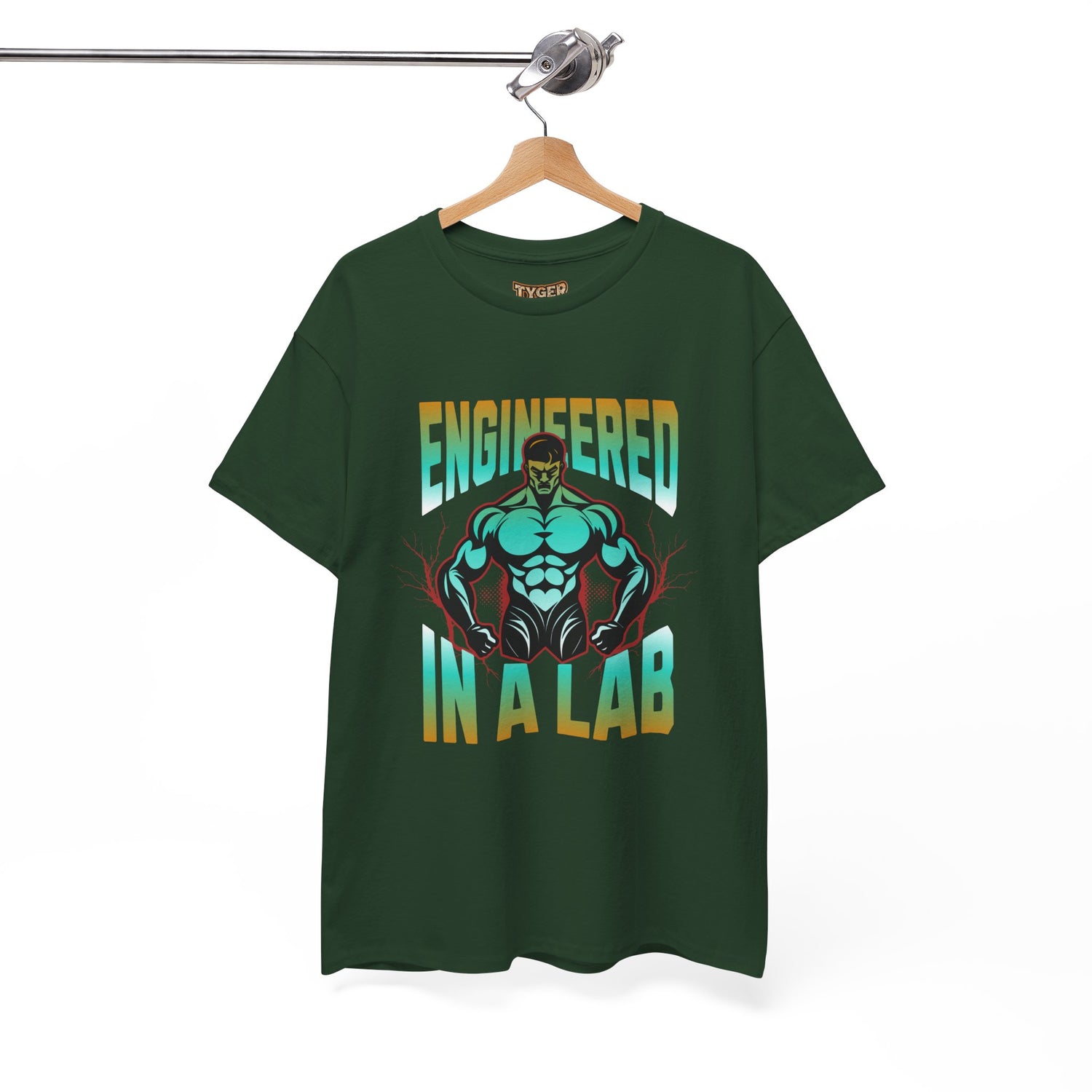 Engineered in a Lab T-Shirt — Muscle Science Gym Tee