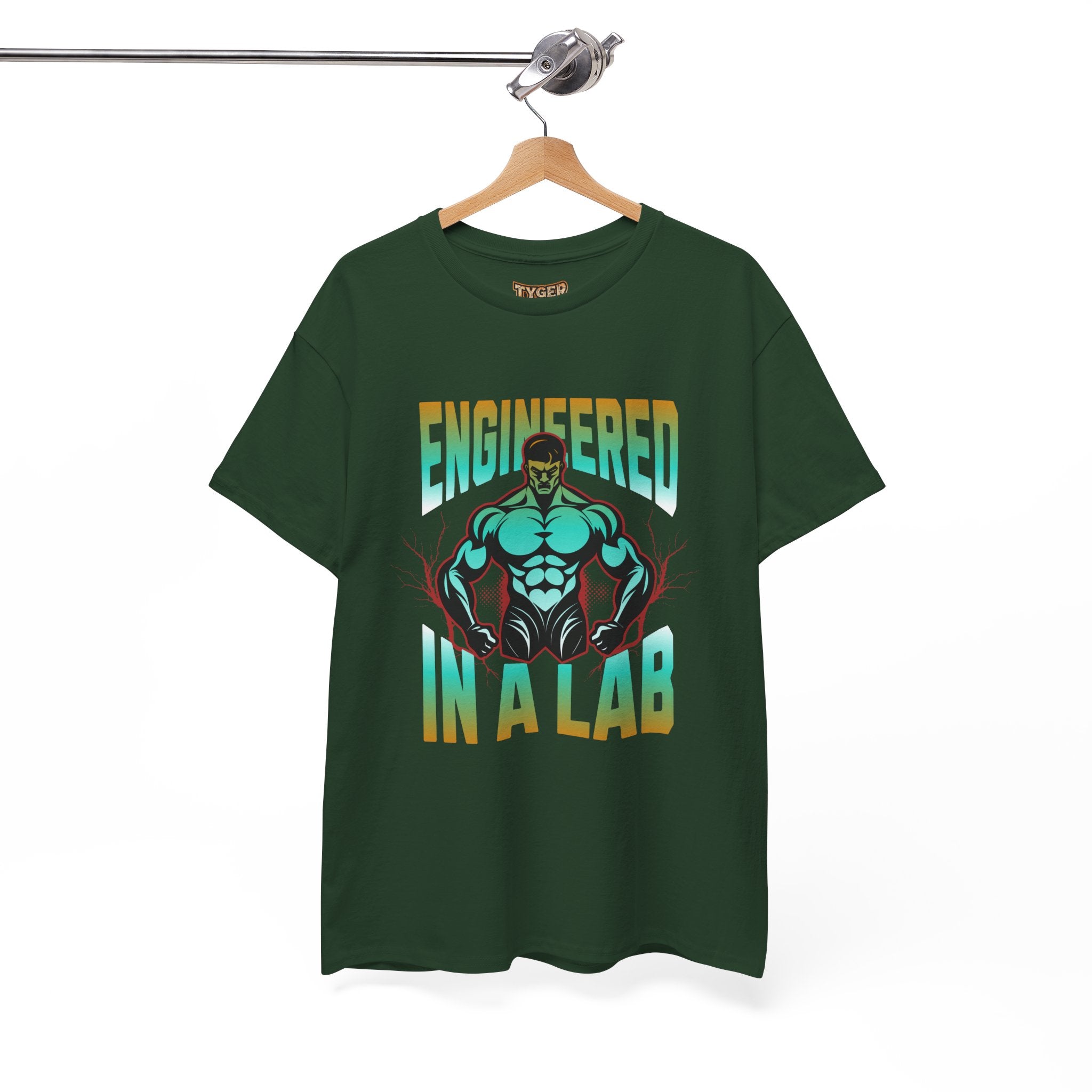 Engineered in a Lab T-Shirt — Muscle Science Gym Tee