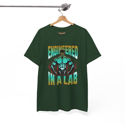 Engineered in a Lab T-Shirt — Muscle Science Gym Tee