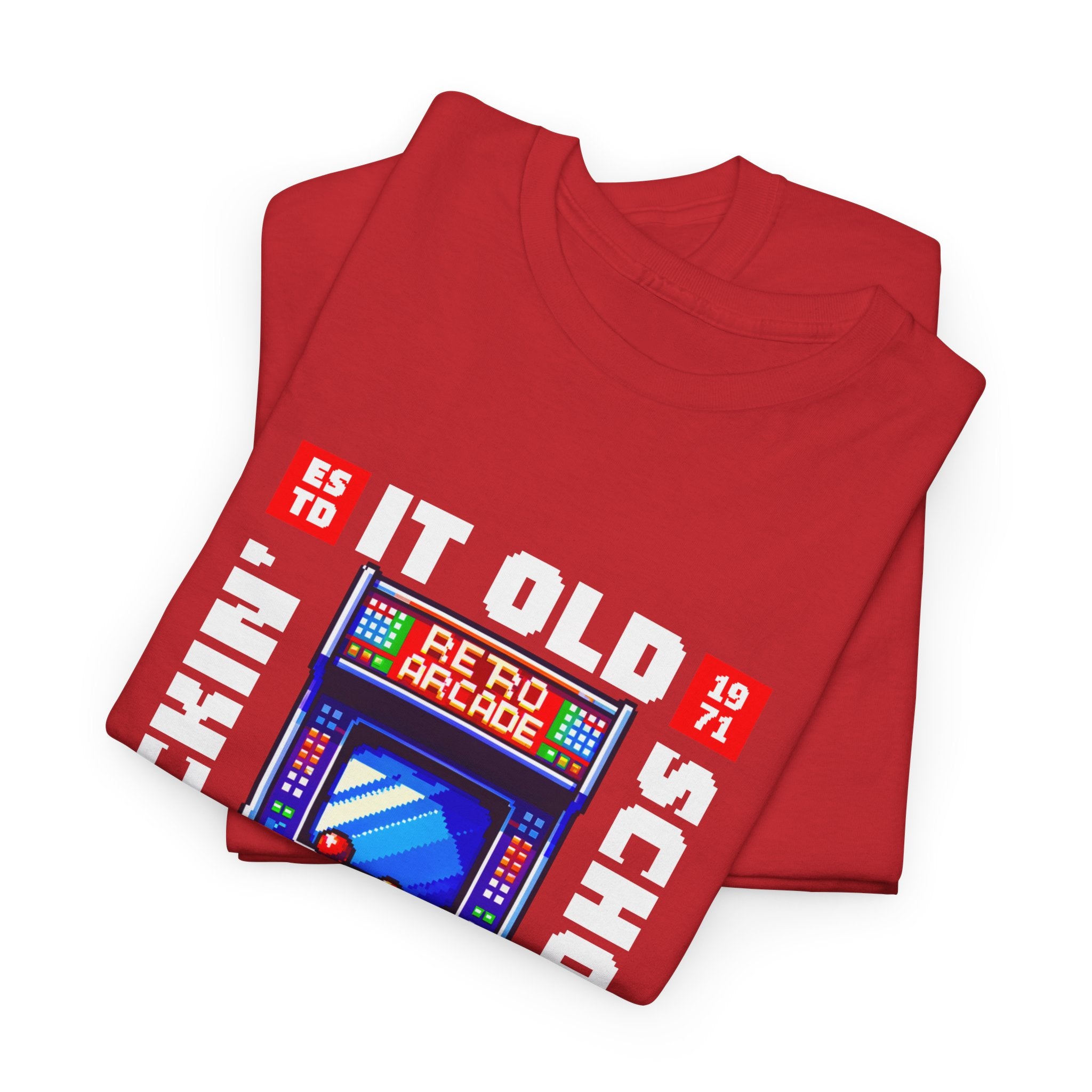 Old School Arcade T-Shirt — "Kickin&