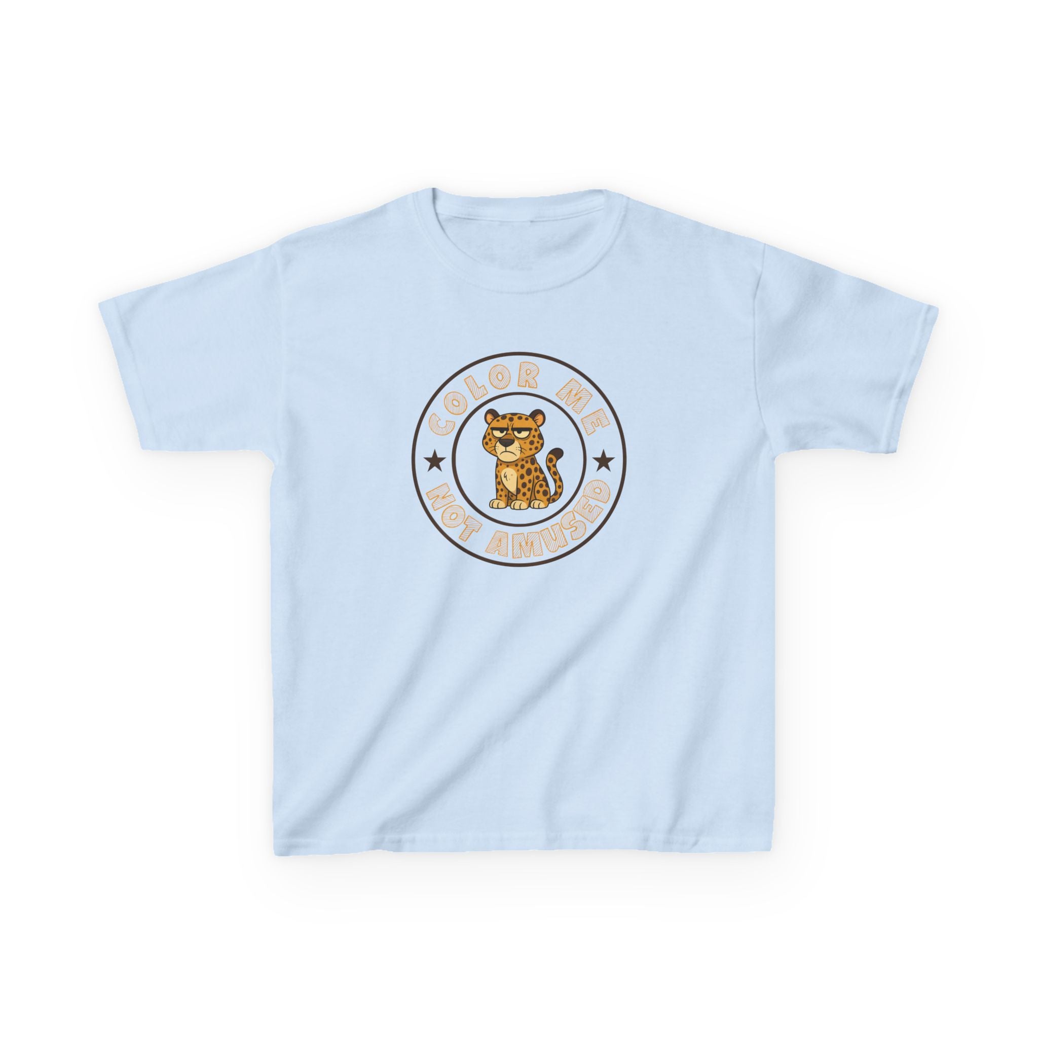 Kids Tee — Color Me Not Amused - Jaguar