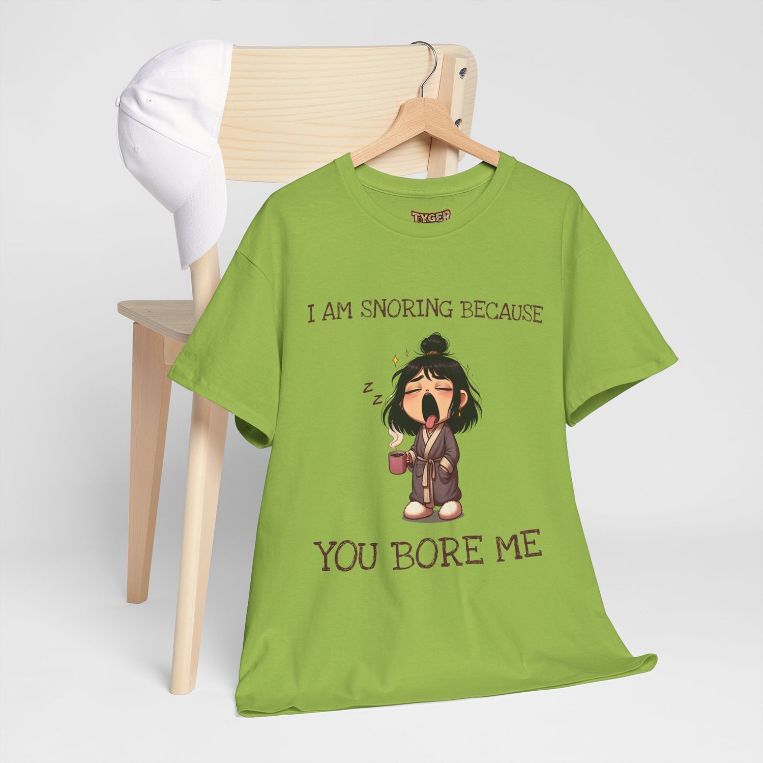 I Am Snoring Because You Bore Me – Funny Coffee Lover T-Shirt