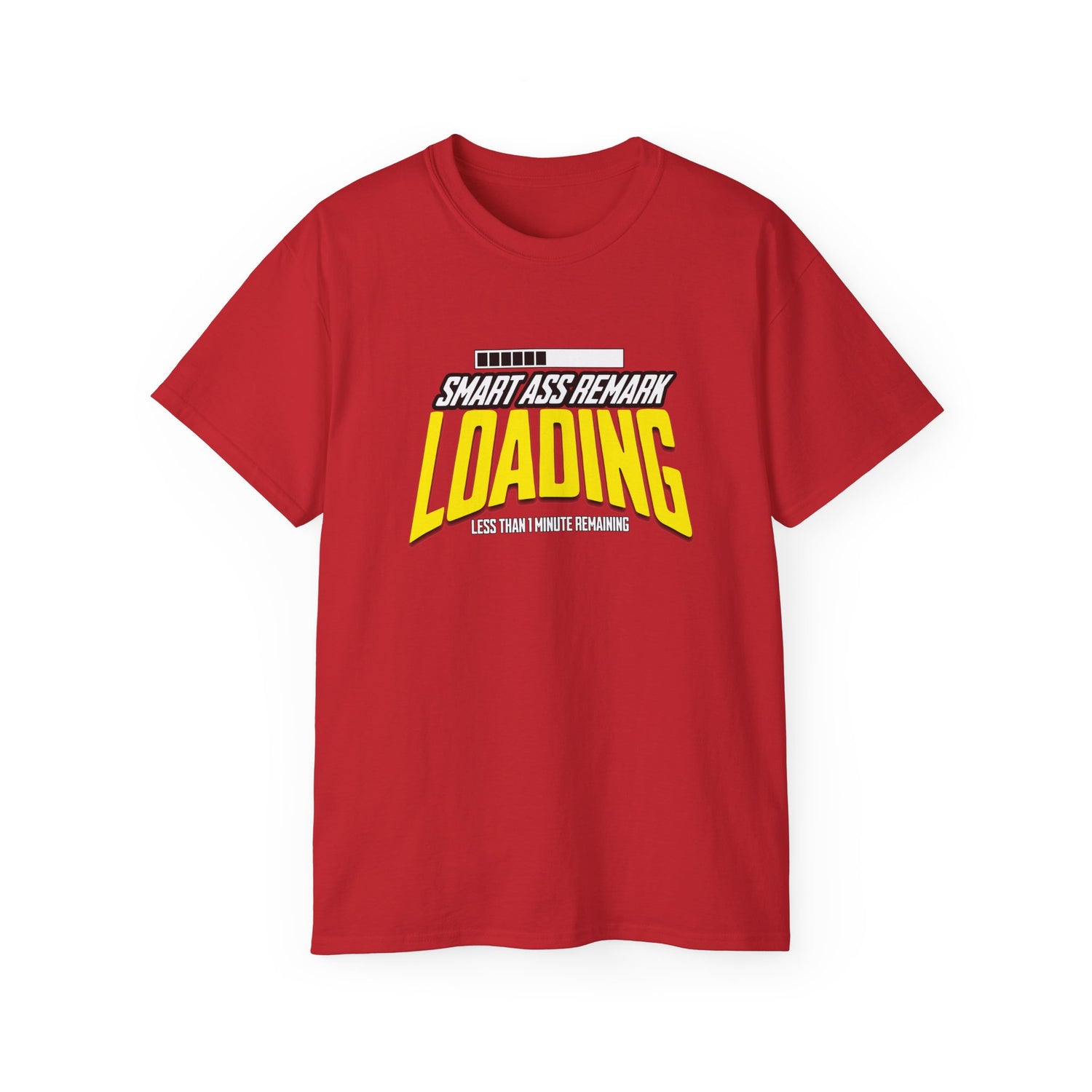Funny Smart Ass Loading Cotton Tee