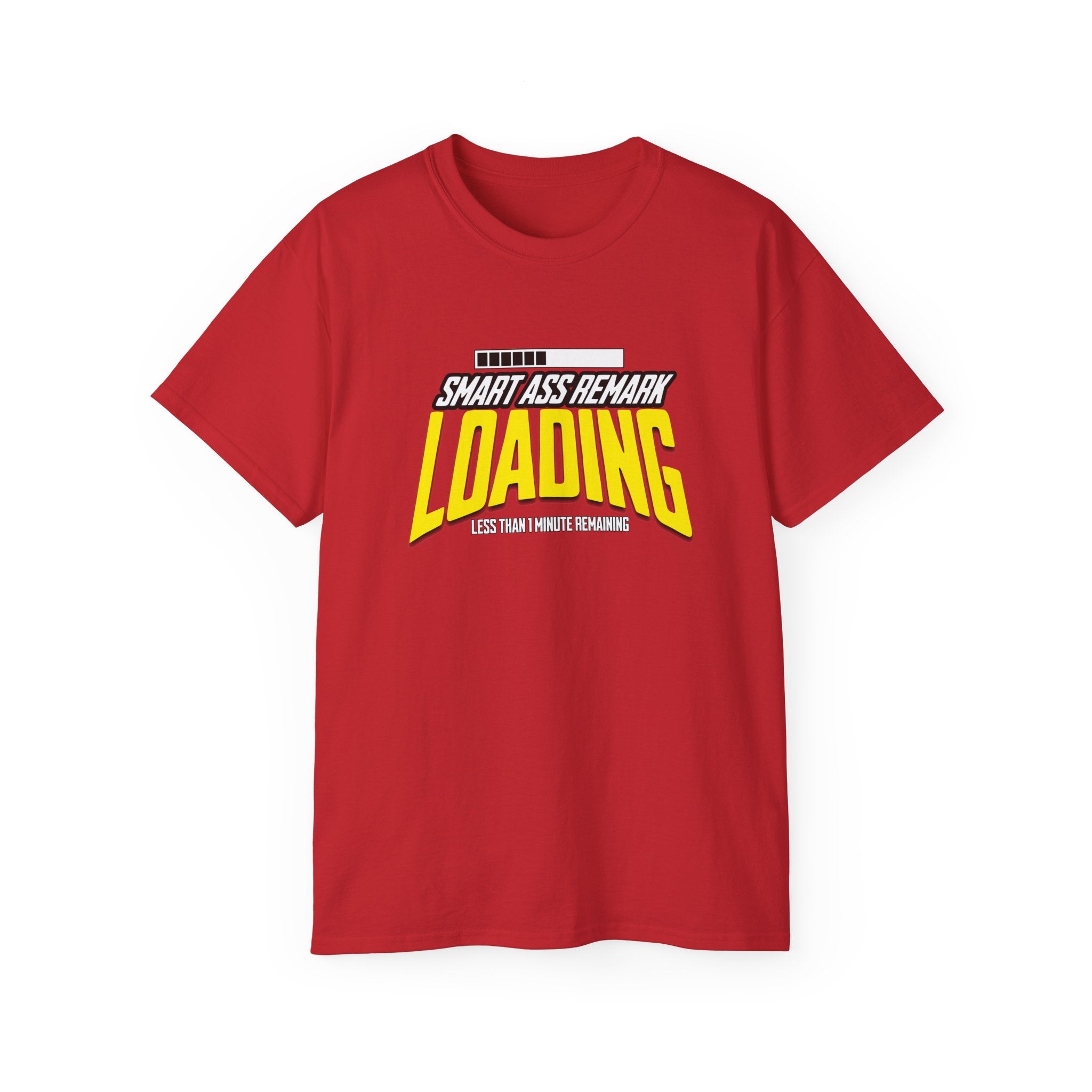 Funny Smart Ass Loading Cotton Tee