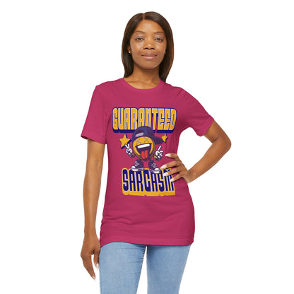 Guaranteed Sarcasm – Funny Smiley Face T-Shirt
