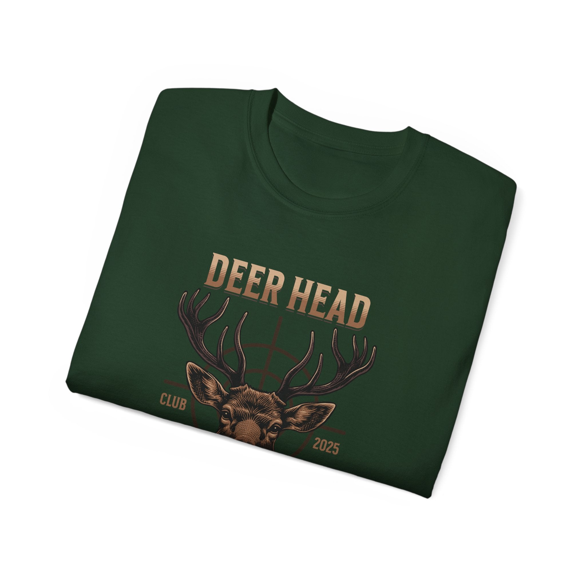 Deer Head Collector Cotton Hunting Tee
