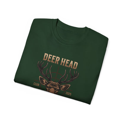 Deer Head Collector Cotton Hunting Tee