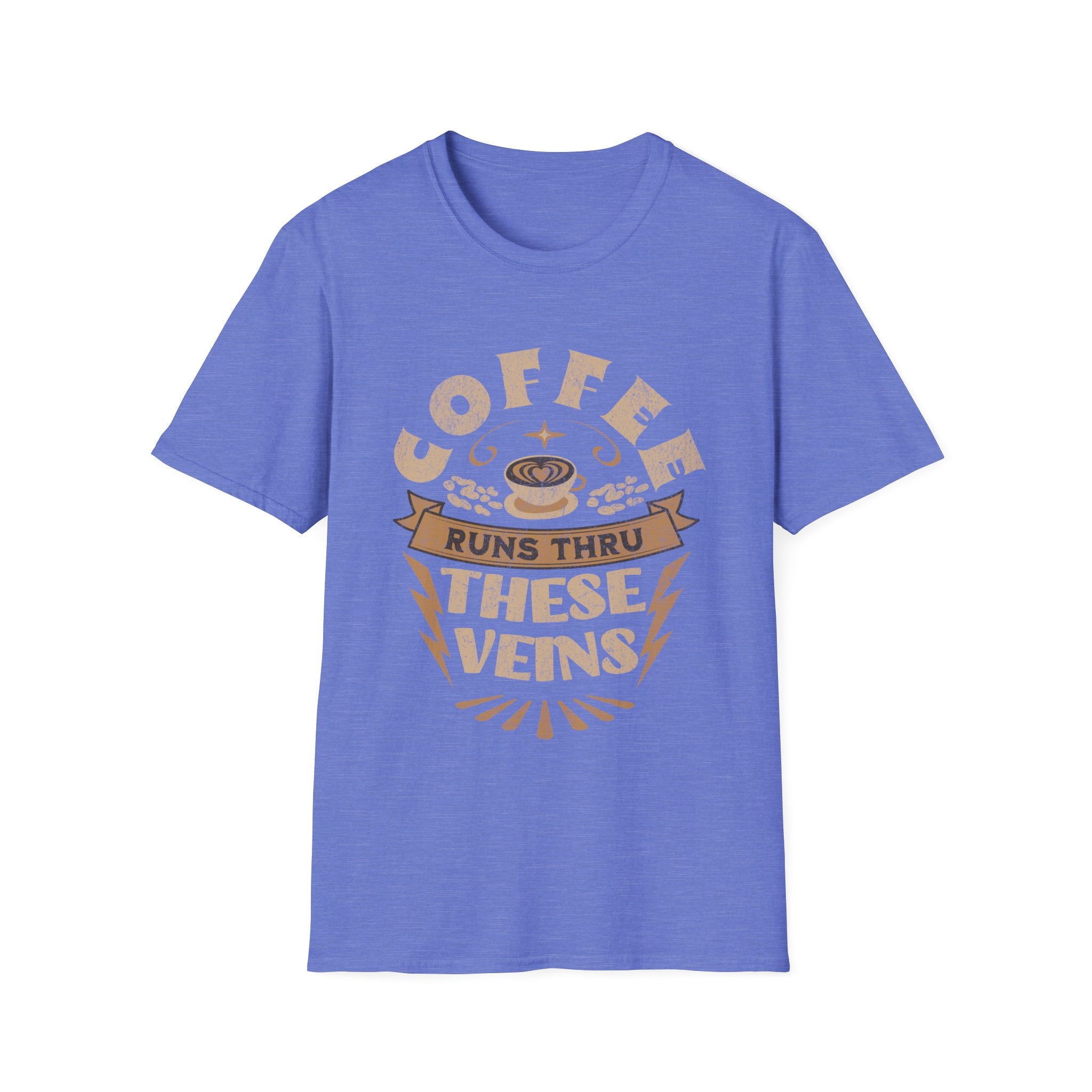 Coffee Runs Thru These Veins Unisex T-Shirt