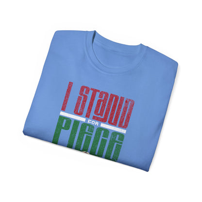 I Stand For Piece of Pizza Pie Cotton T-Shirt