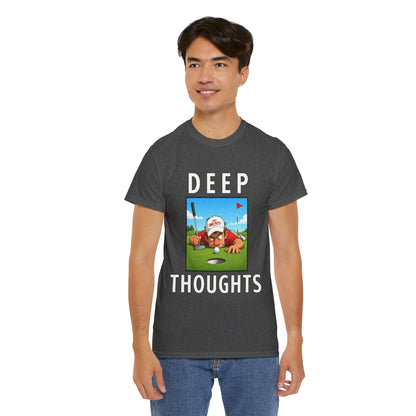 Deep Thoughts Tee - Funny Golf T-Shirt