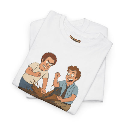 I Break Boards in the Garage T-Shirt — Funny Step Brothers Inspired Tee