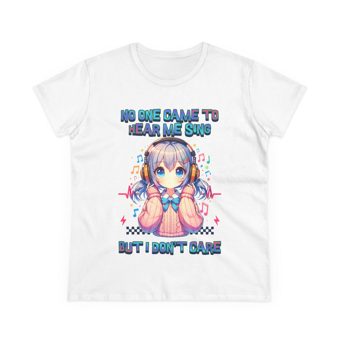 Cute Graphic Tee for Music Lovers