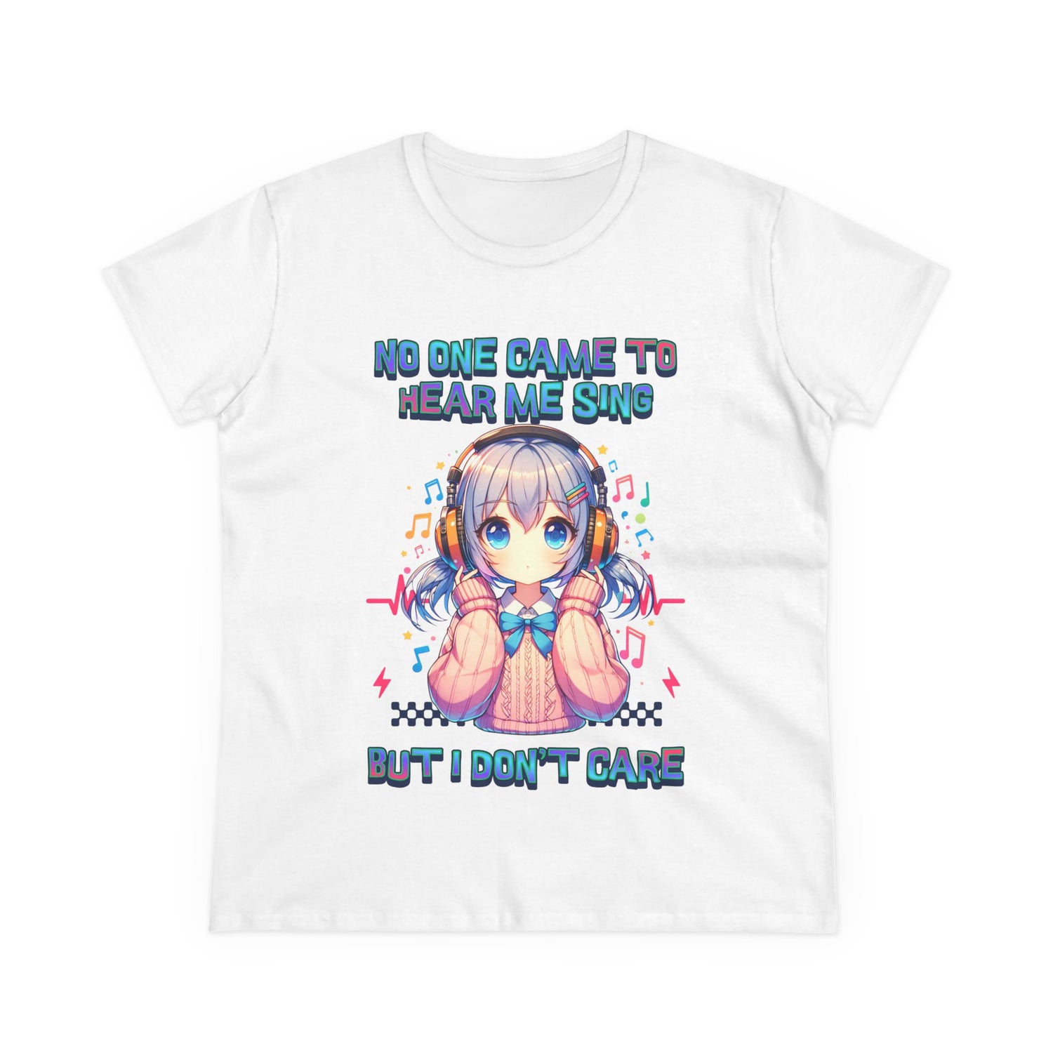 Cute Graphic Tee for Music Lovers
