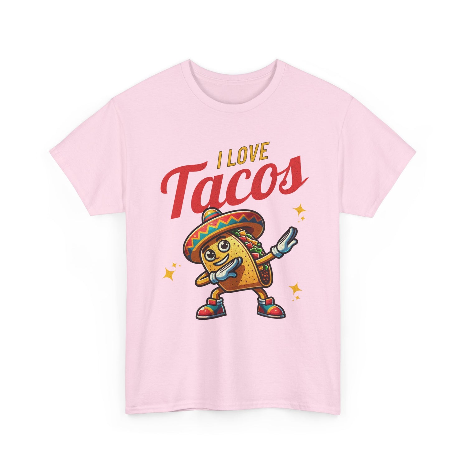 I Love Tacos Tee — Cute Dancing Taco Graphic T-Shirt
