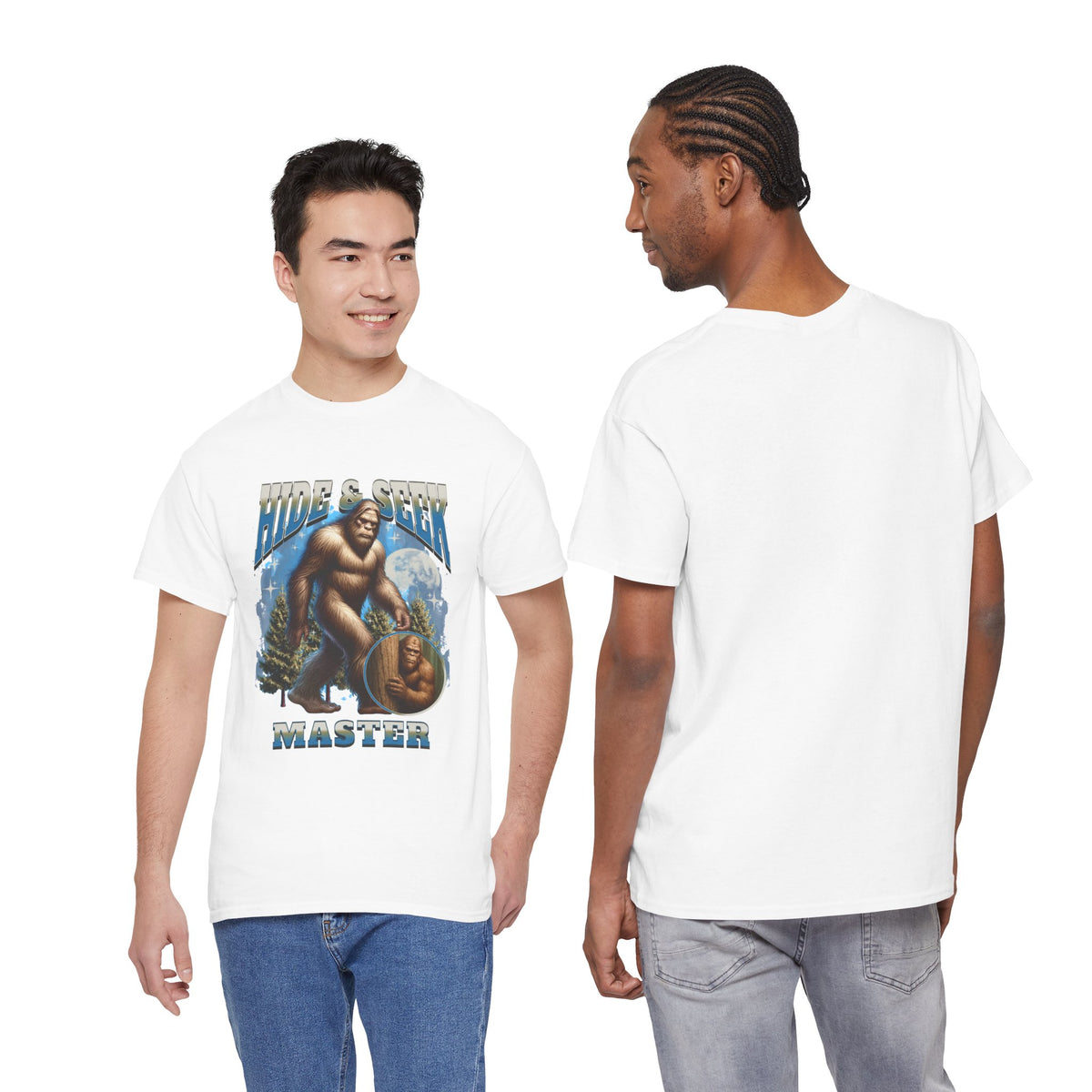 Bigfoot Master Graphic Tee — Vintage Adventure Sasquatch Design