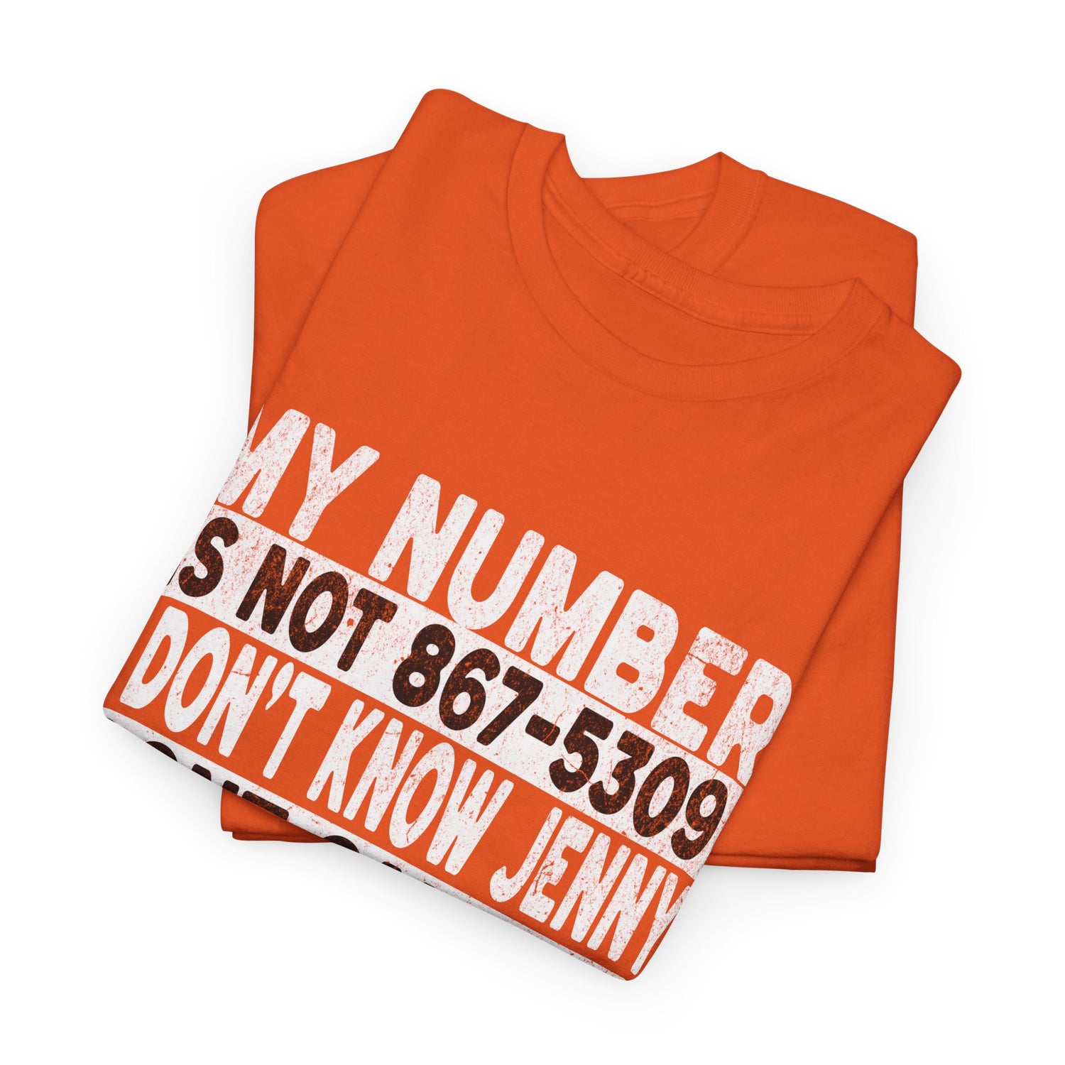 Funny 867-5309 Jenny Unisex Cotton Tee