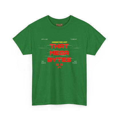 That Mega Bytes | Retro Glitch Gaming T-Shirt for Gamers &amp; Coders