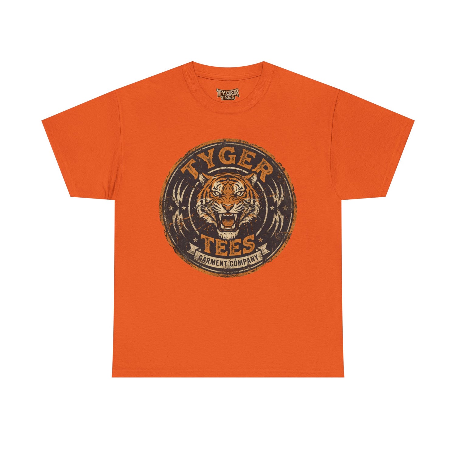 Tyger Tees Vintage Tiger Logo Tee