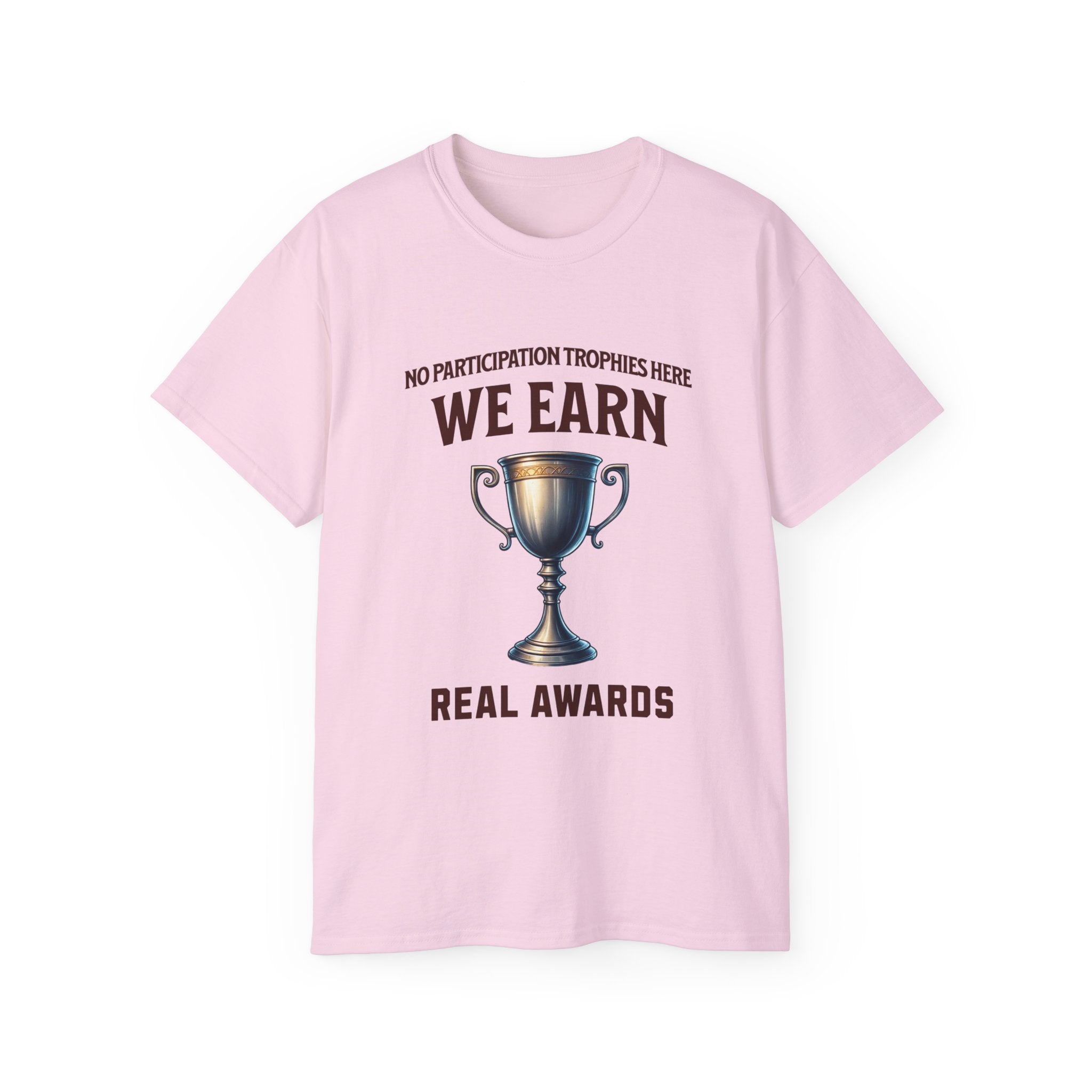 No Participation Trophies Unisex Cotton Tee