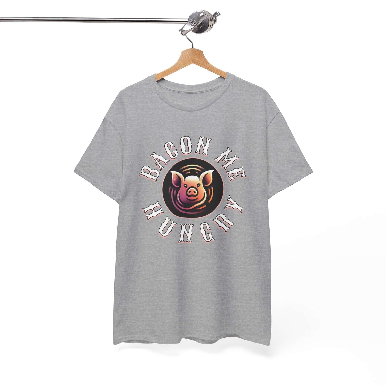 Bacon Me Hungry T-Shirt | Funny Pig Graphic Tee for Food Lovers