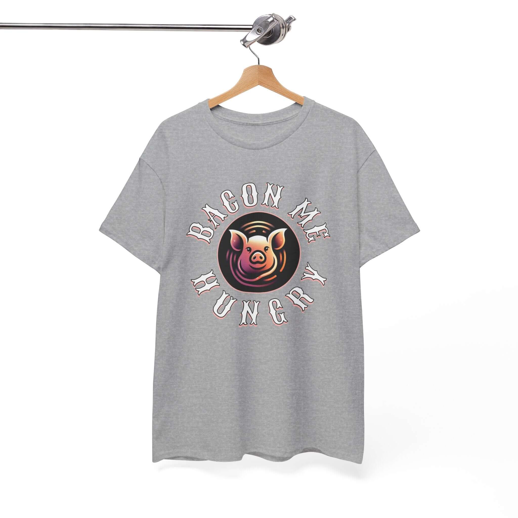 Bacon Me Hungry T-Shirt | Funny Pig Graphic Tee for Food Lovers