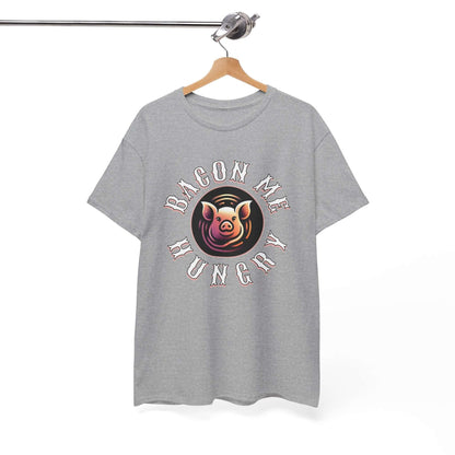 Bacon Me Hungry T-Shirt | Funny Pig Graphic Tee for Food Lovers