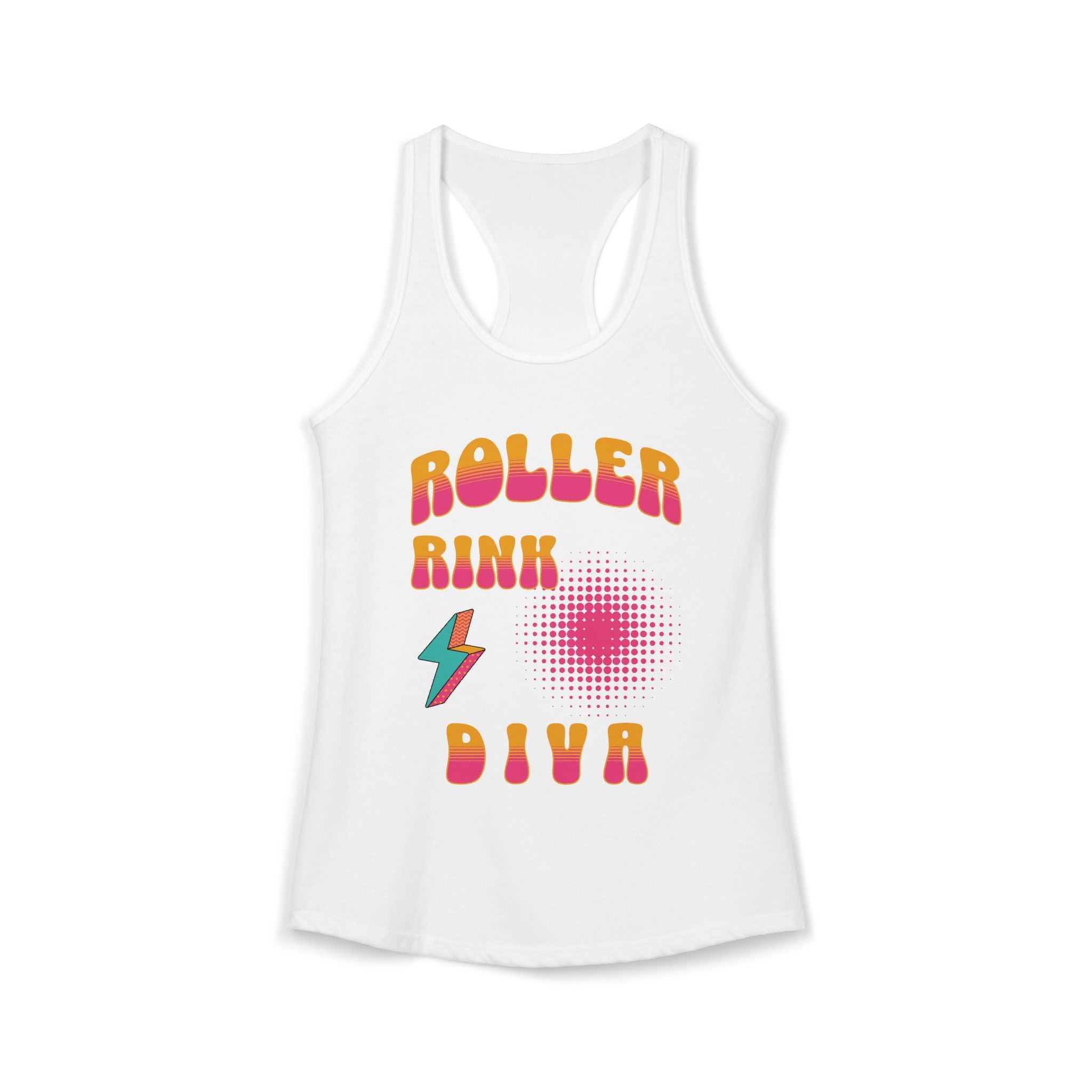 Roller Rink Diva – Women’s Racerback Tank