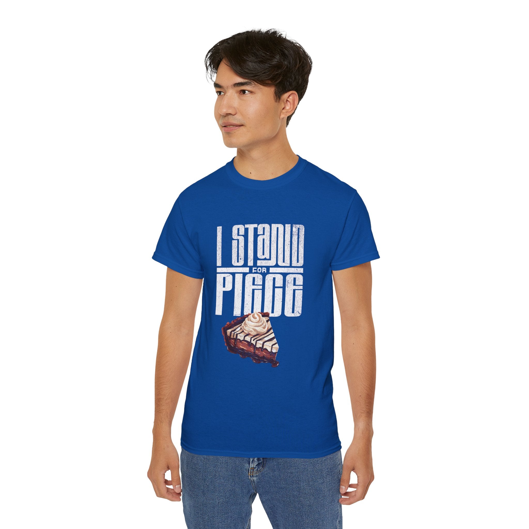 I Stand For Piece (of Chocolate Pie) Cotton T-Shirt