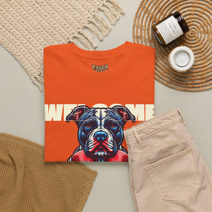 Dog Fight Boxing Dog T-Shirt — Welcome To The Dog Fight Graphic Tee