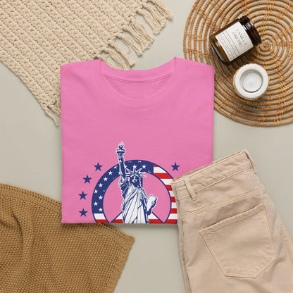 Don’t Be a H8TR Tee — Patriotic Statue of Liberty Graphic T-Shirt