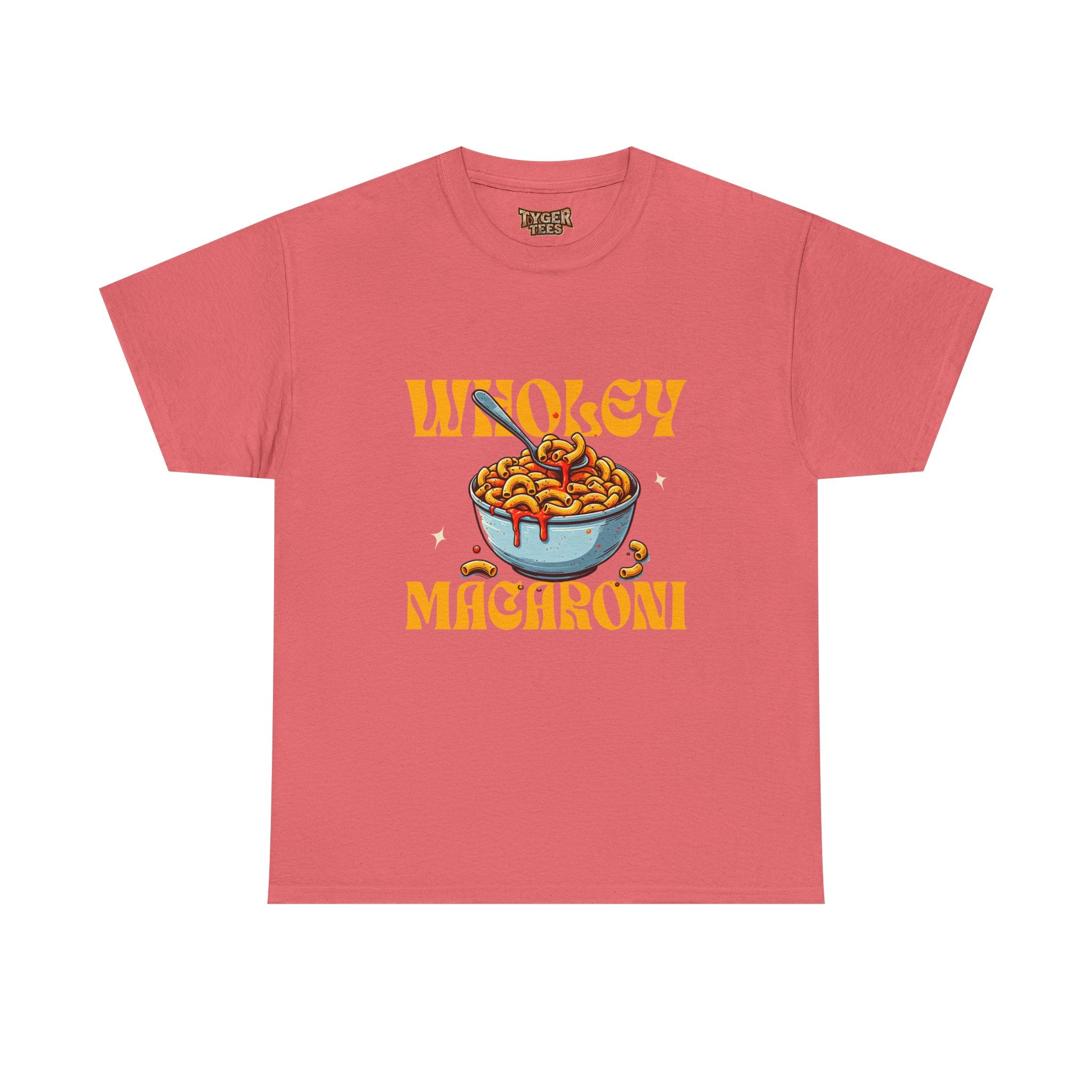 Holy Macaroni Unisex Tee, Funny T-Shirt, Casual Graphic Shirt, Gift for Pasta Lovers, Foodie Apparel, Comfortable Everyday Wear