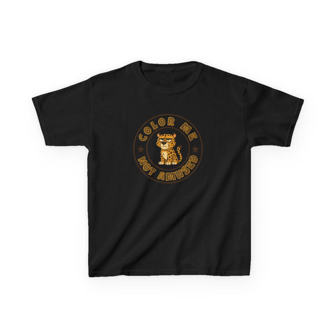 Kids Tee — Color Me Not Amused - Jaguar