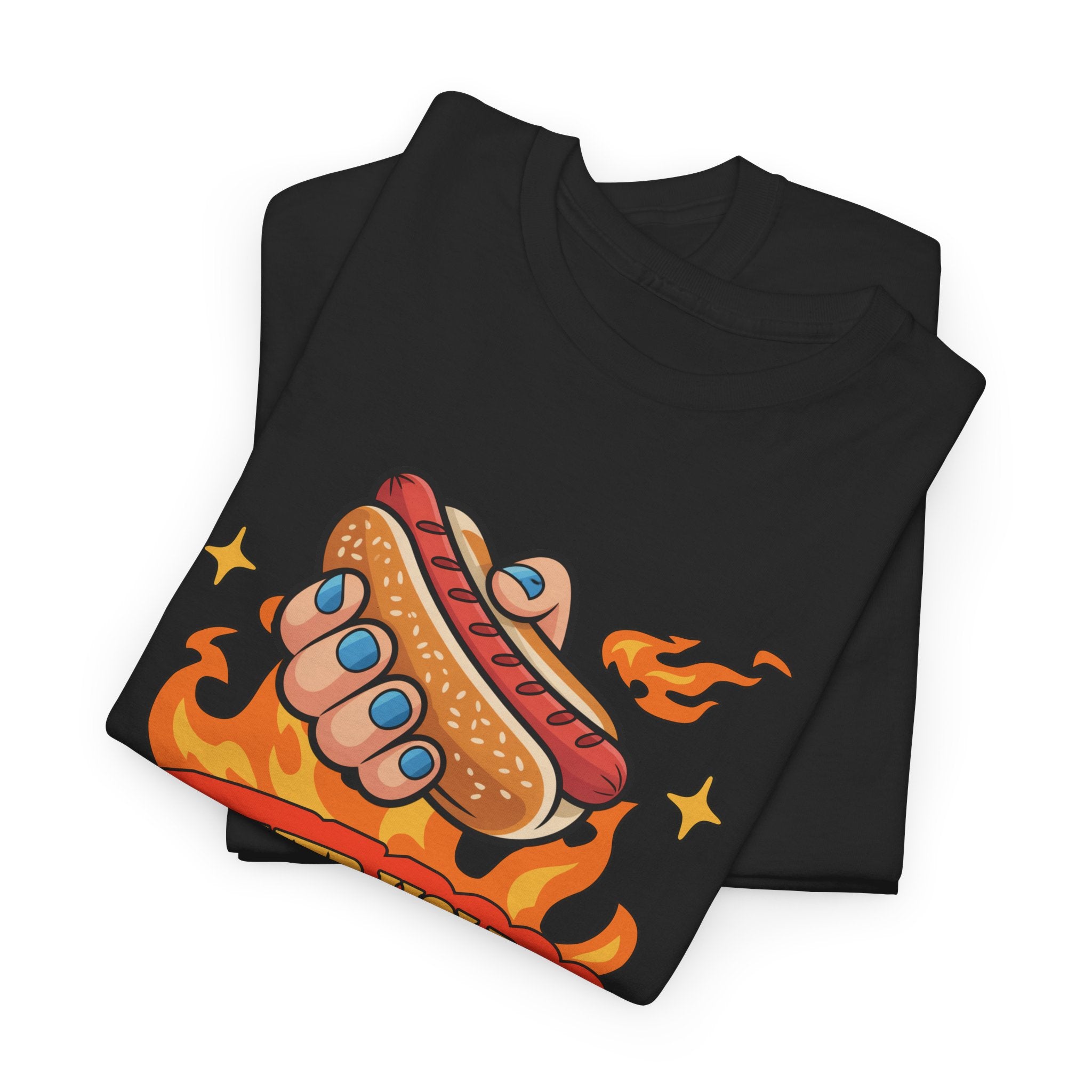 Funny Hot Dog T-Shirt — Weiner Holder Adult-Themed Tee